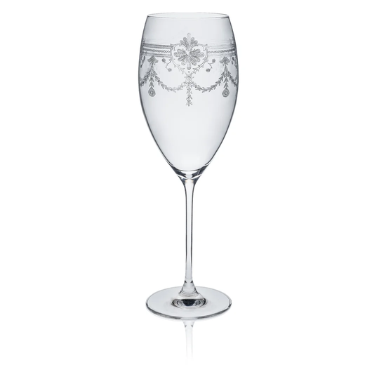 Brandonville 6 Piece 580ml Glass Stemmed Wine Glass Set