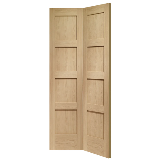 Internal Oak Shaker Bi-Fold
