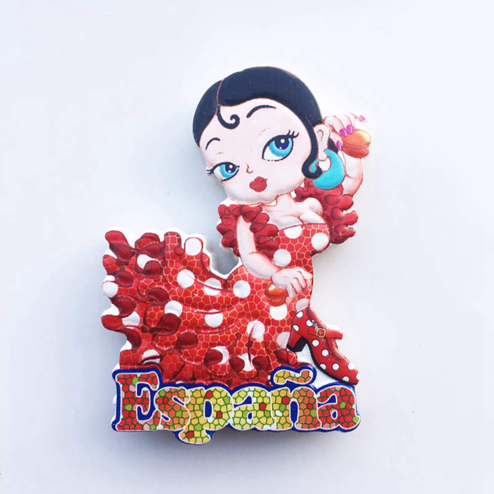 Barcelona Flamenco Spain Fridge Magnet Travel Souvenir Gift Collection Craft Refrigerator Decoration