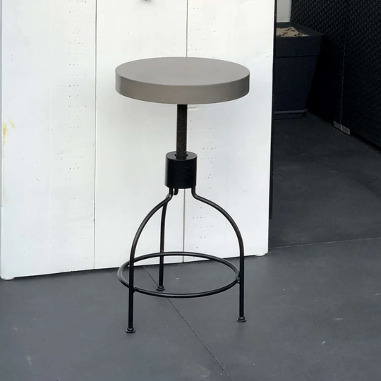 Kallum Height Adjustable Swivel Bar Stool