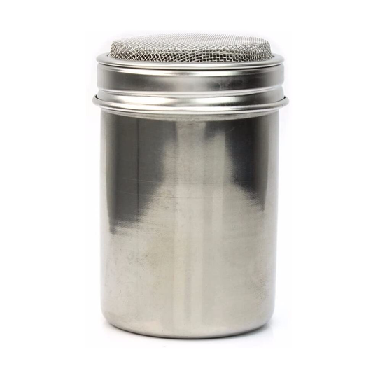 Stainless Chocolate Shaker Icing Sugar Salt Cocoa Flour Coffee Sifter