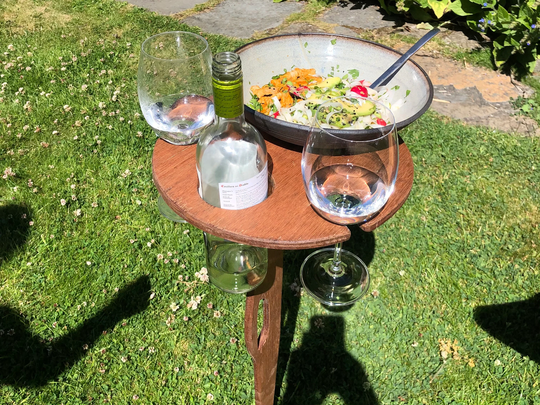 Outdoor Wine Table/Portable Picnic Lover Gifts Personalised