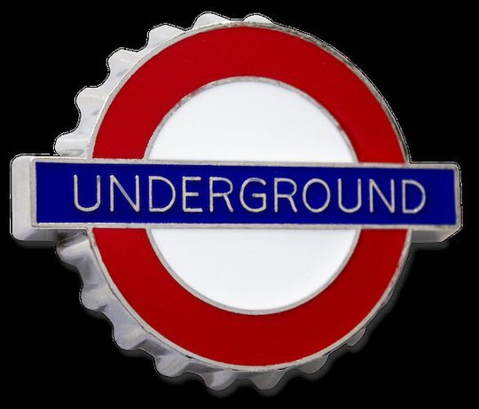 Tfl™3007 Licensed Underground™ Bottle Opener Fridge Magnet