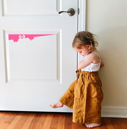 Funny Wall Decal, Door Sticker, Fridge Stickers For Kids Room Decor
