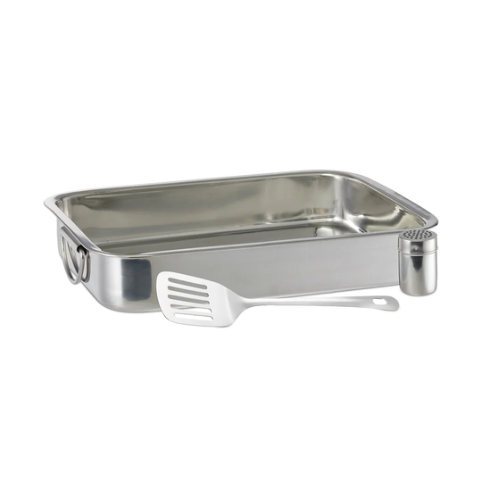 Schreiner 3 Piece Stainless Steel Oven Dish Set