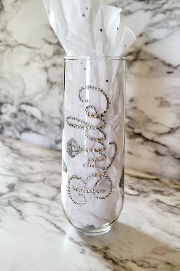 Bride Gift For To Be| Bling Bride Cup| Champagne Flute| Stemless Glass| Glass| Cup| Wine Glass