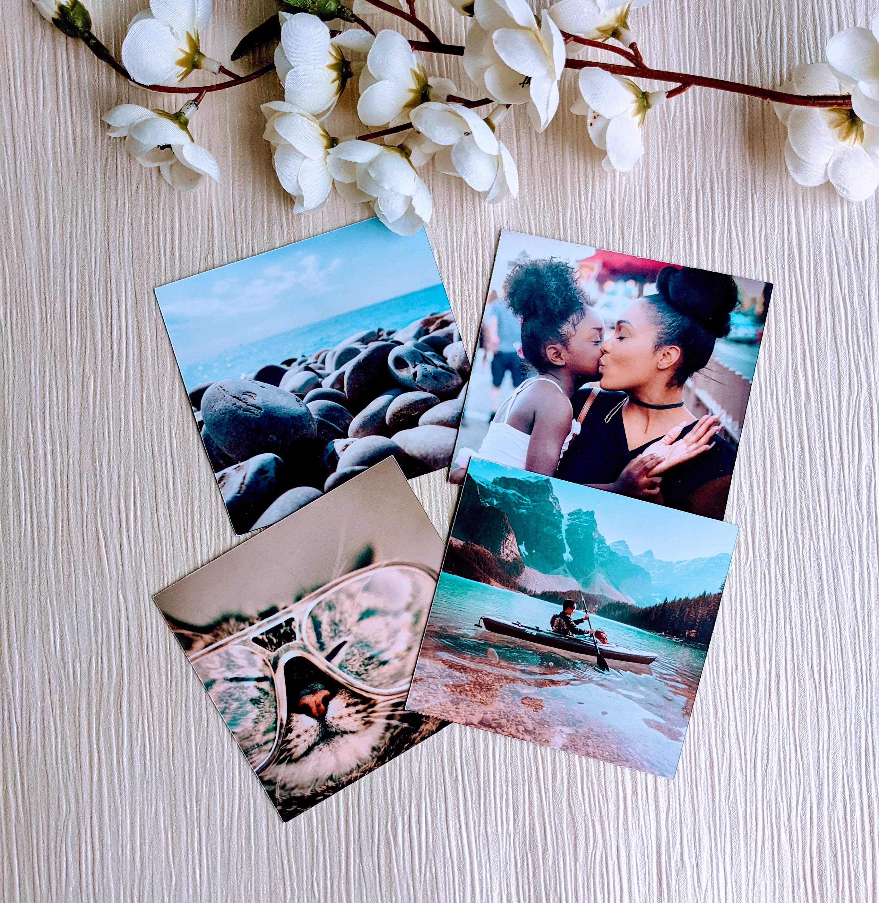Picture Magnet, Custom Photo Fridge Magnet Set, Gift For Best Friend, New House Couple, Personalised Friend