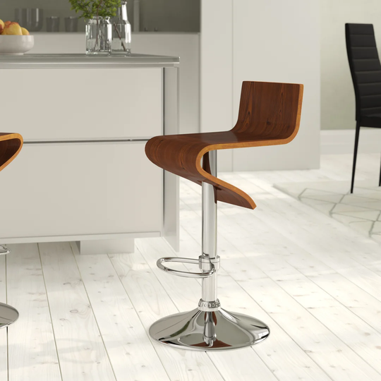 Guidry Height Adjustable Swivel Bar Stool