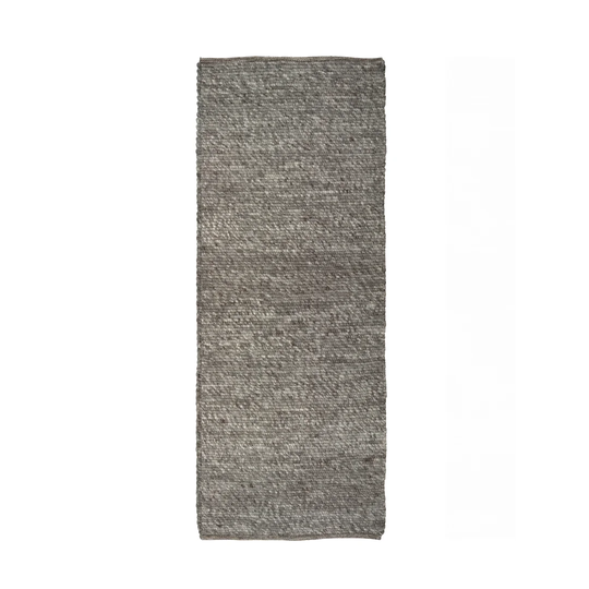Mia Handwoven Wool Grey Rug