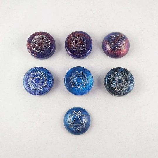 Resin Galaxy Magnets, Chakra Orgonite Energy, Fantasy Home Decor, Gift For Her
