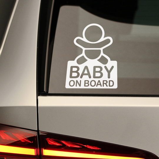 Baby On Board Sticker | Vinyl Decal Car Kids Child Safety Bumper