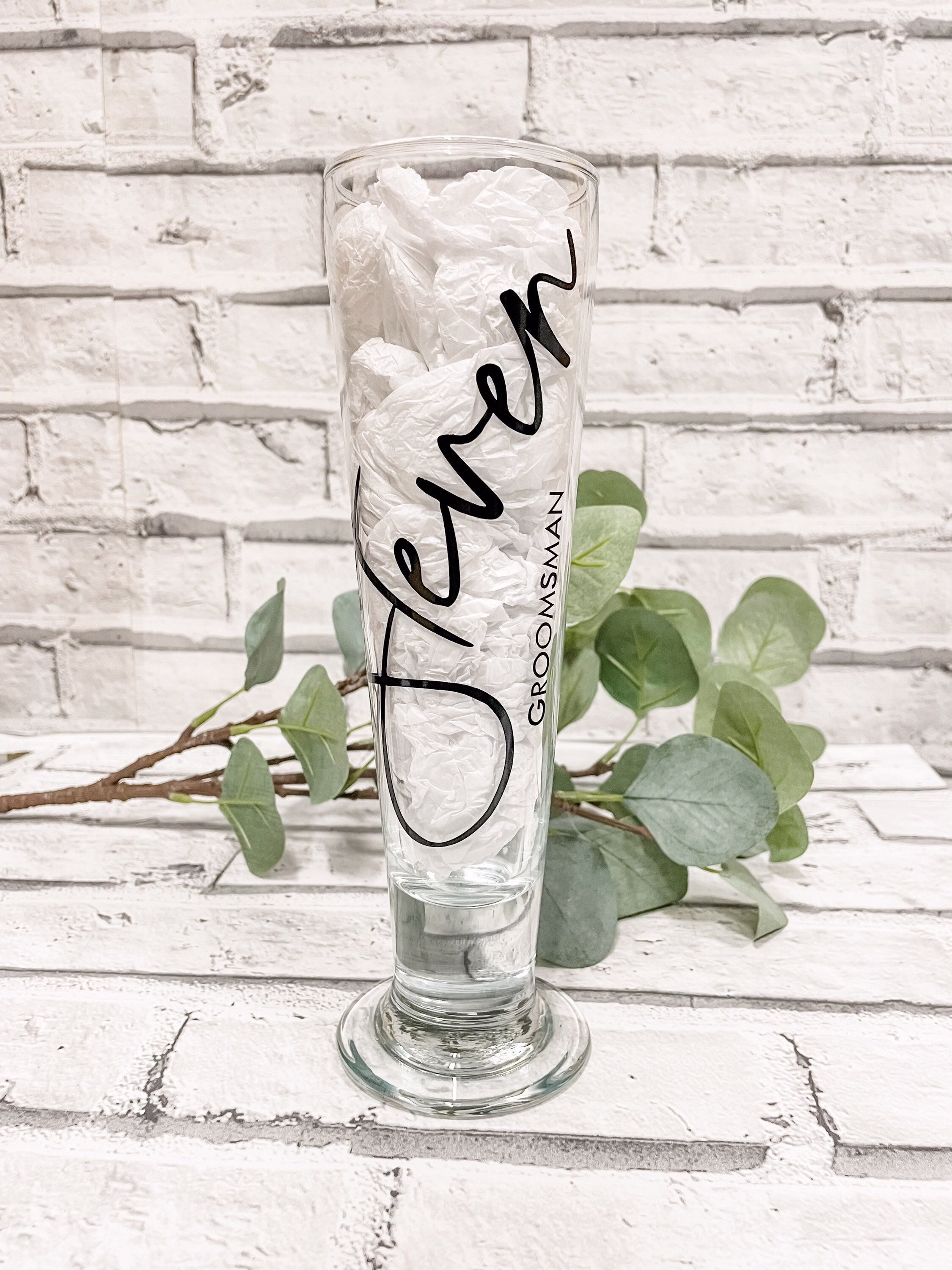 Groomsman Beer Glass, Best Man, Usher, Father Of The Bride Wedding