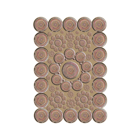 Schaeffer Power Loom Milky Brown Rug