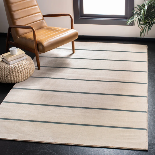 Jaliyah Looped/Hooked Cream Rug