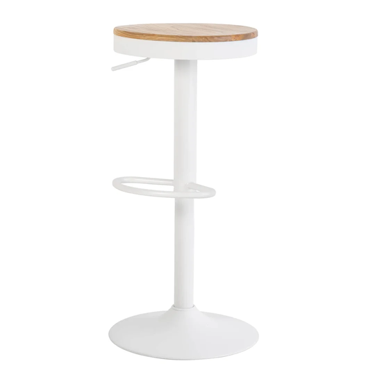 Savino Height Adjustable Swivel Bar Stool