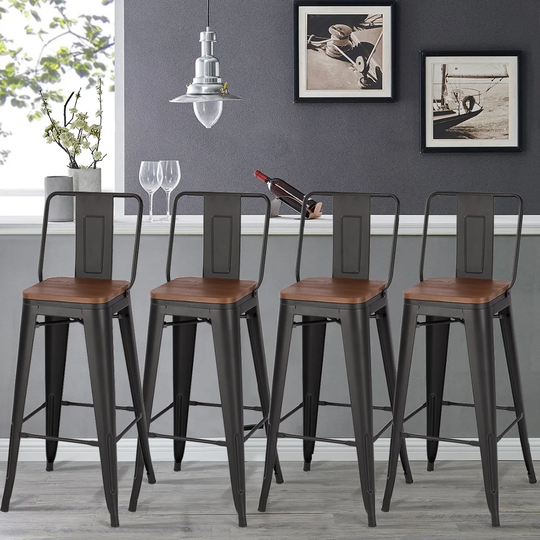 Claypoole 77cm Bar Stool
