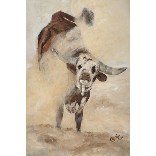 Shake Rattle and Roll I - Wrapped Canvas Painting