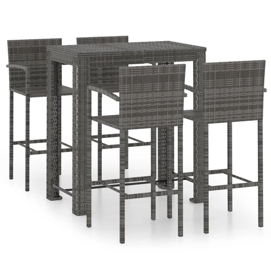 Besty 4 Seat Bar Height Dining Set