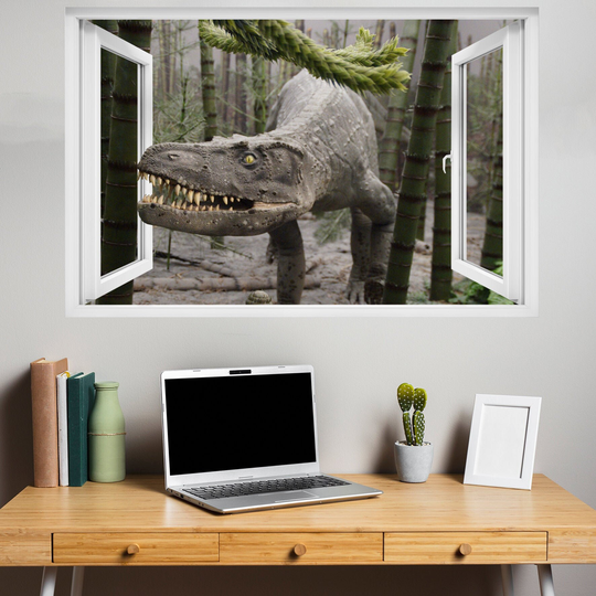Forest Prehistoric Dinosaur Wall Sticker Mural Poster Decal Room Office Nursery Decor Id128