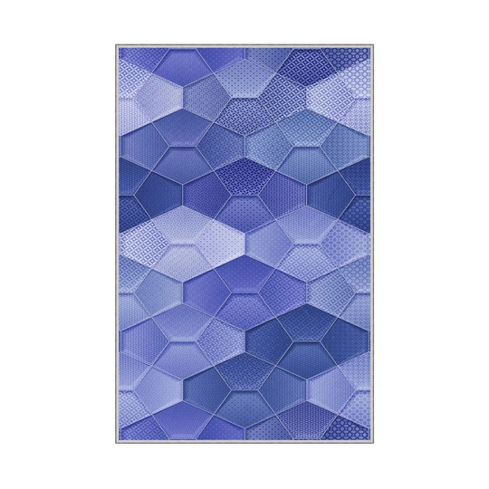 Aikens Power Loom Blue Rug