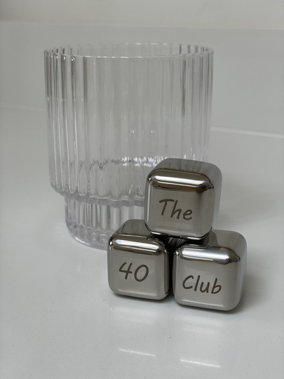 Personalised Age Ice Cubes | Gin Stones Whiskey Birthday |Wedding Anniversary Gift Barware |Custom |Christmas 11 Years