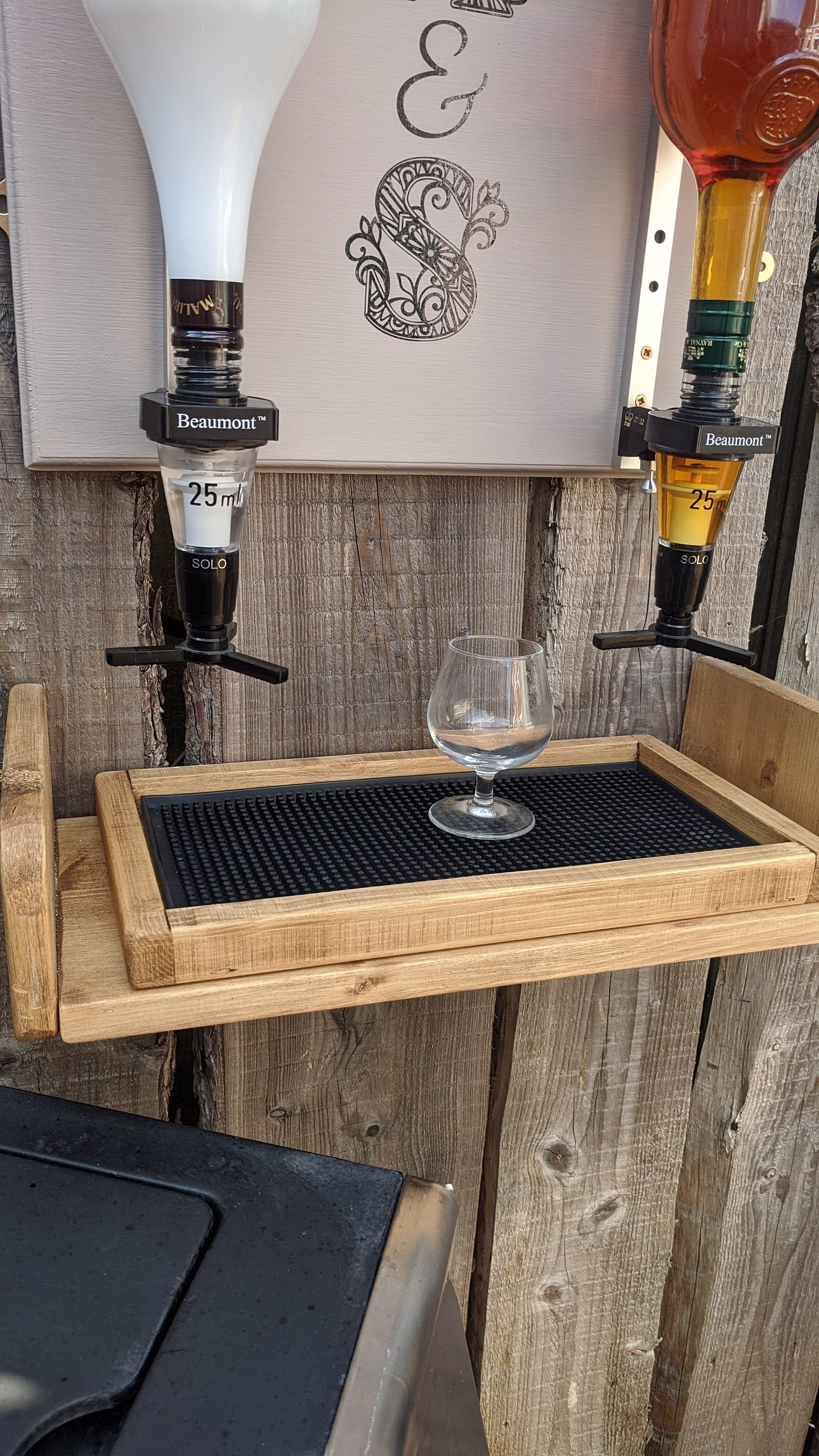 Pine Shelf, Bar Accessories