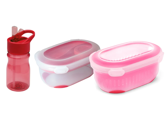 Clip and Go 3 Piece Container Food Storage Set