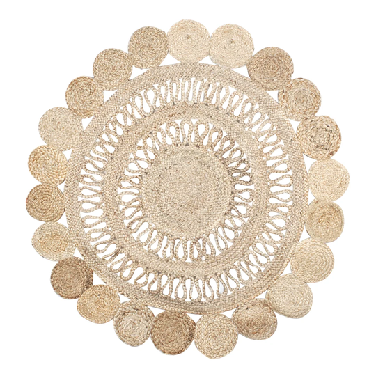 Mutluyaka Hand Braided Natural Rug