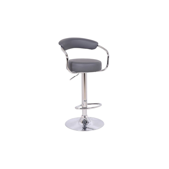 Zenith Bar Stool Charcoal Grey