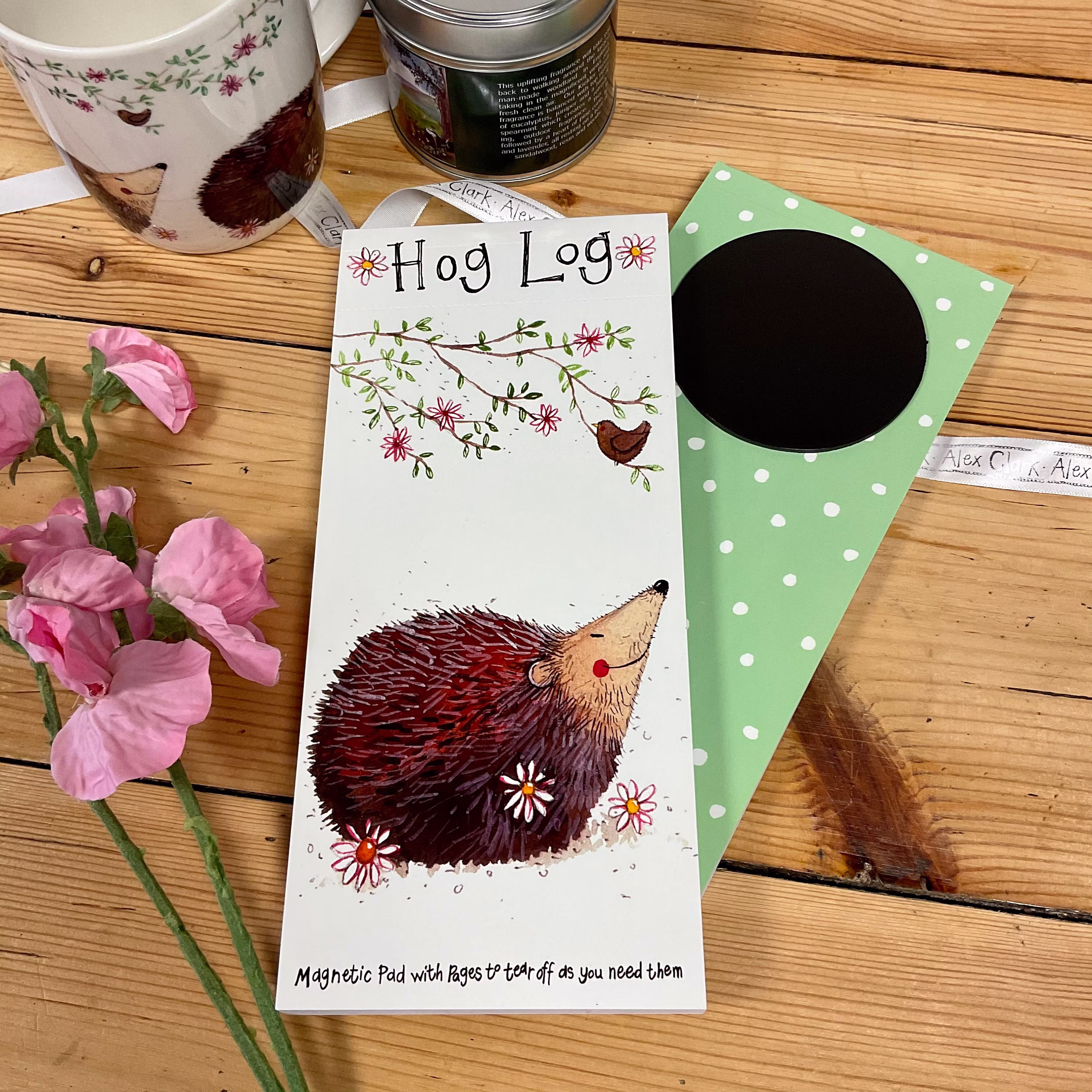 Hog Log - Hedgehog Magnetic To Do List