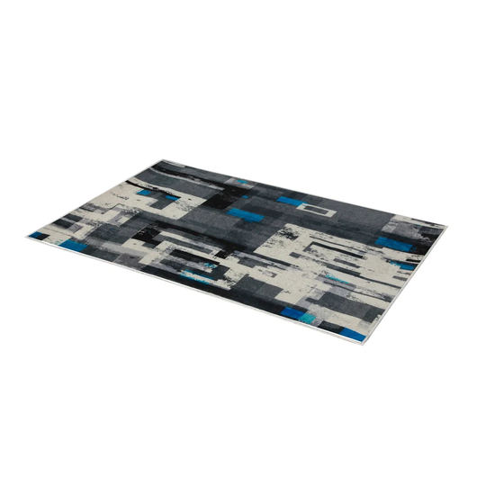 Tamiami Flatweave Grey/Blue/Beige Rug