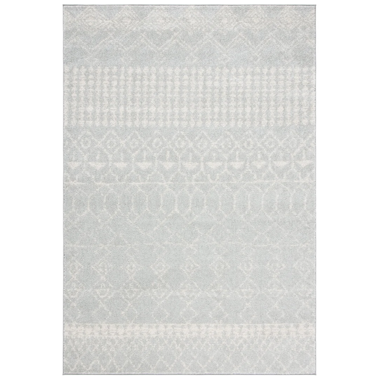 Tanguay Looped/Hooked Grey Rug