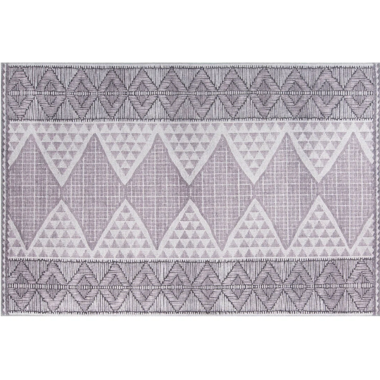 Mcdaniel Grey/White Rug