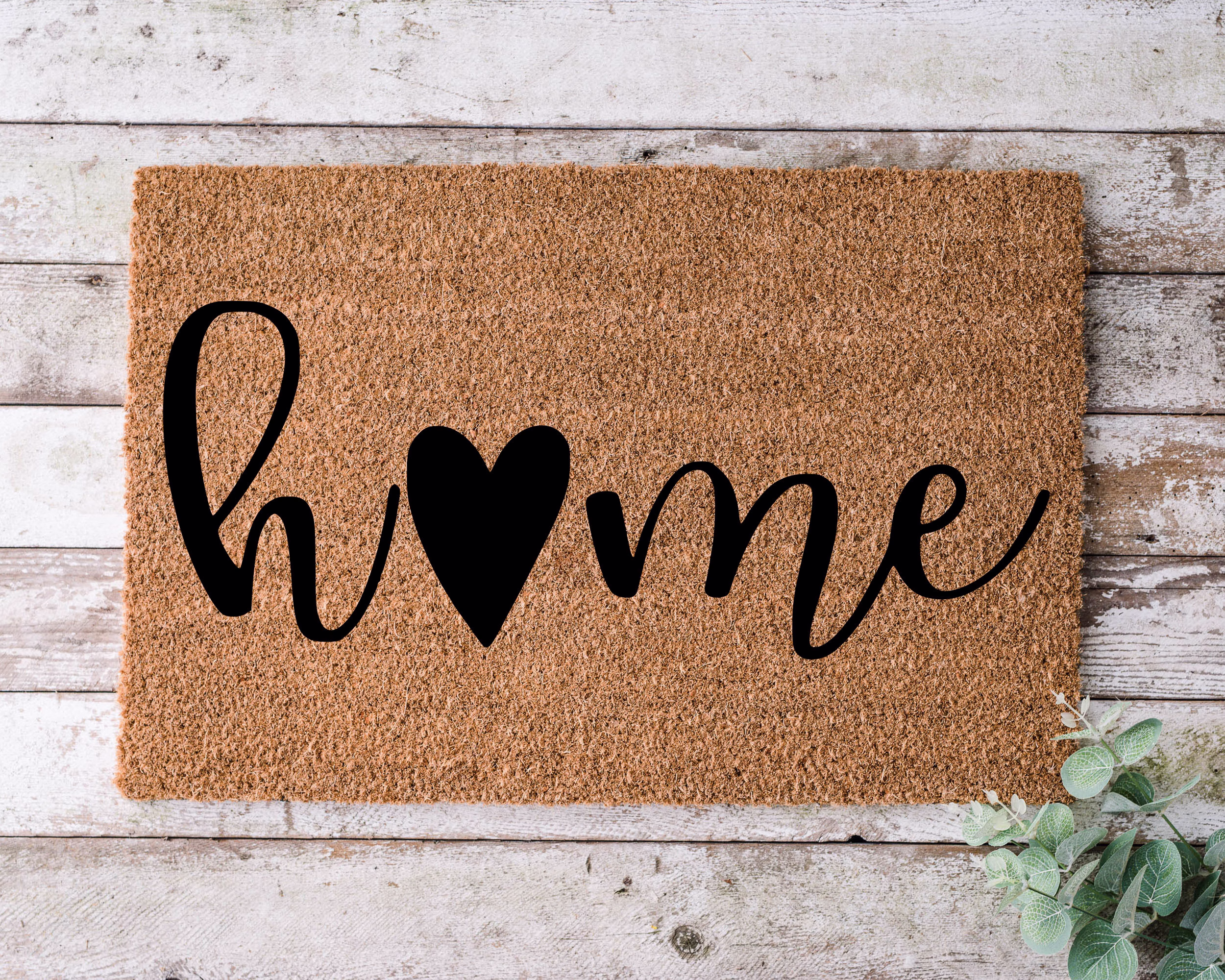 Home, Door Mat, Funny Doormat, Wedding Gift, Housewarming Gift, Home Welcome Closing Gift - 1089