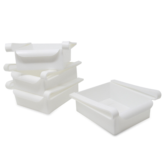 4 Fridge Storage Box Drawers Universal Refrigerator Compartments Pukkr