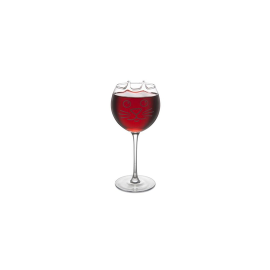 Big Mouth BMWGCAT Purrfect Wine Glass