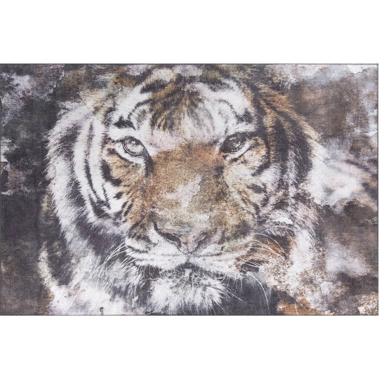 Beshears Black/Orange Rug