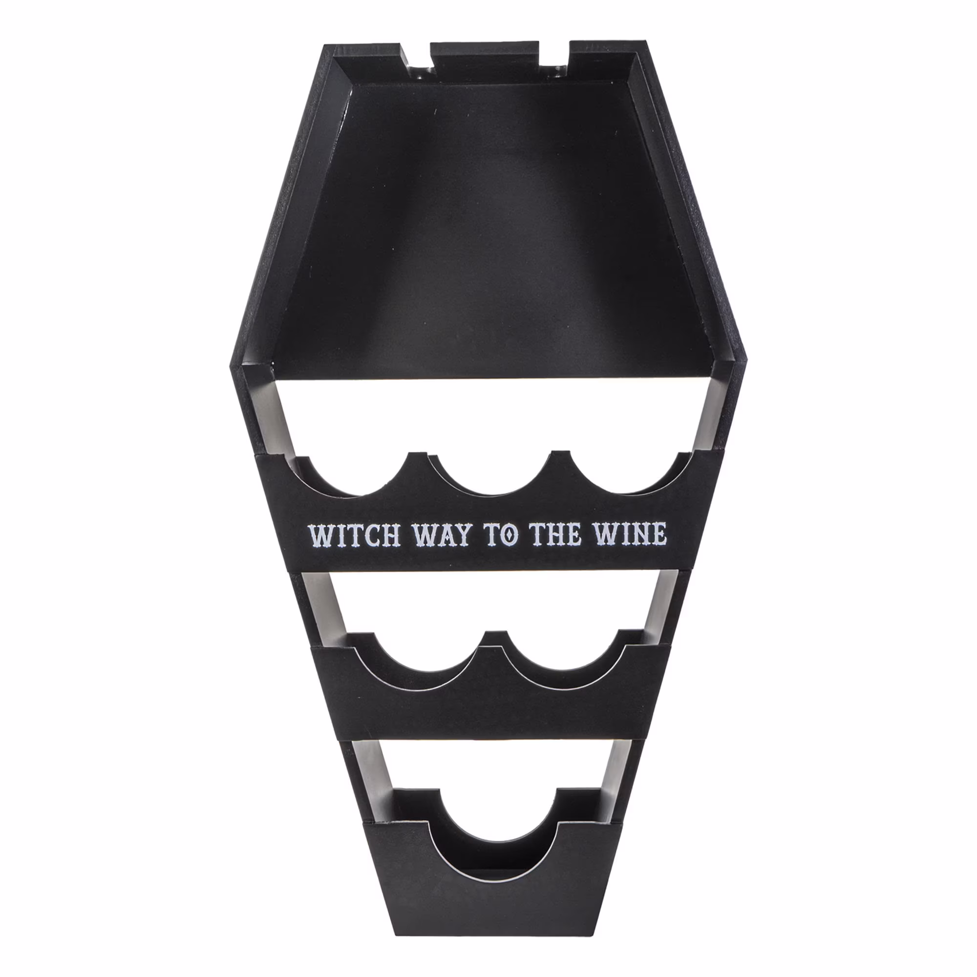 Coffin Wine Shelf