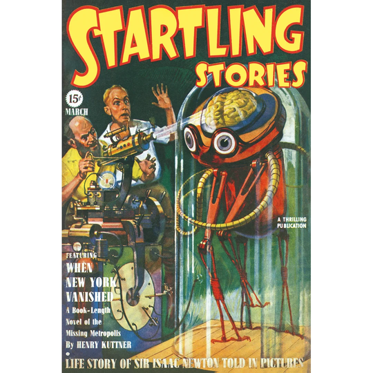 Startling - Floater Frame Art Print on Canvas