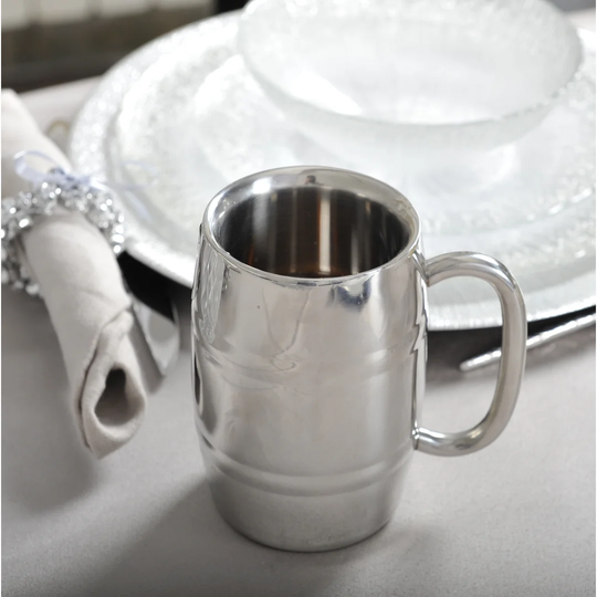 Double Wall 500ml Stainless Steel Beer Mug