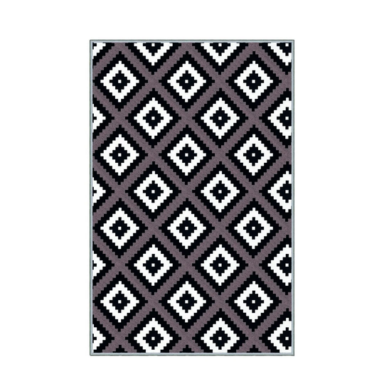 Sintra Flatweave Black/Brown Rug