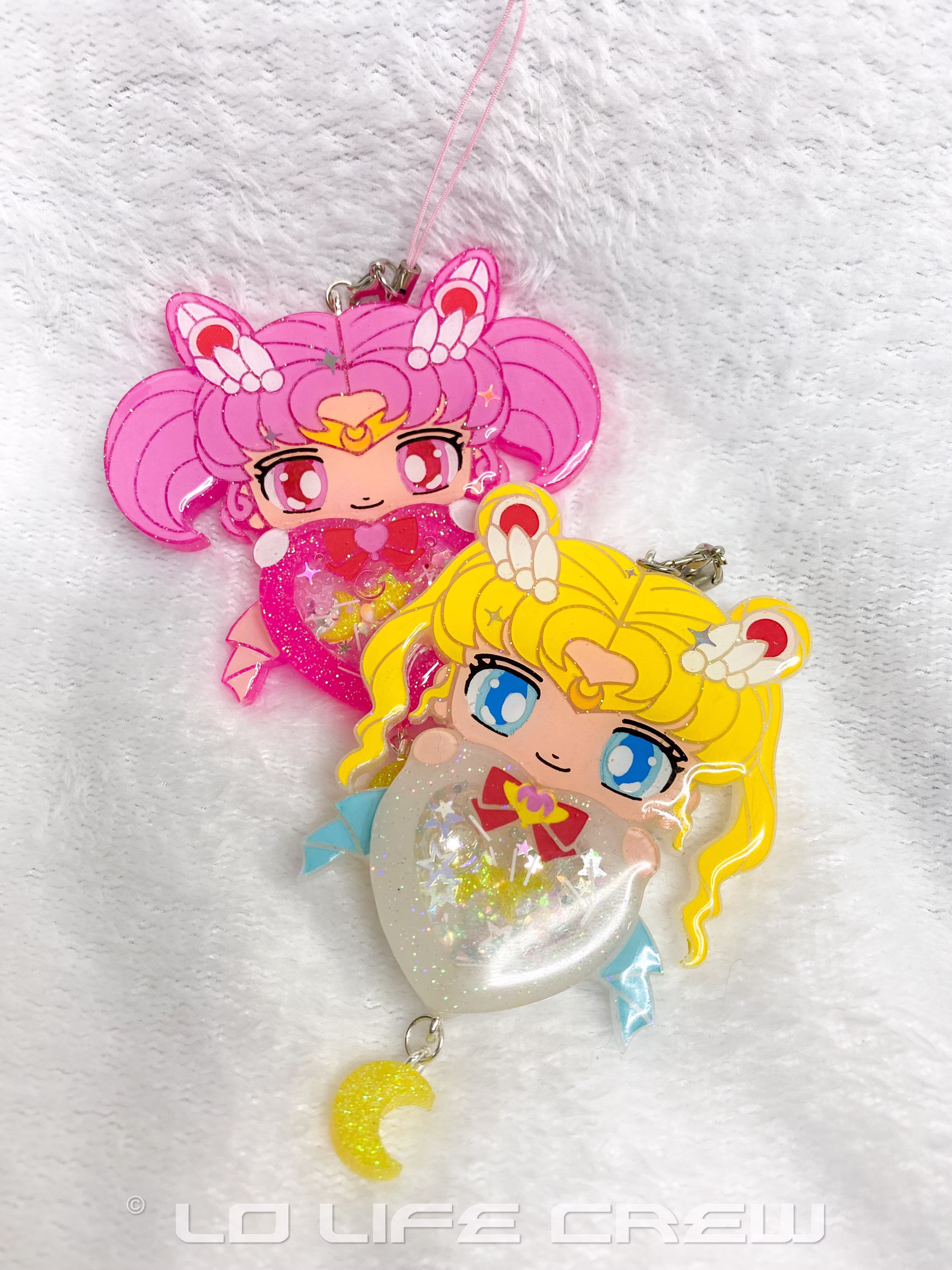 Sm Magical Girl Scout Shaker Keychains