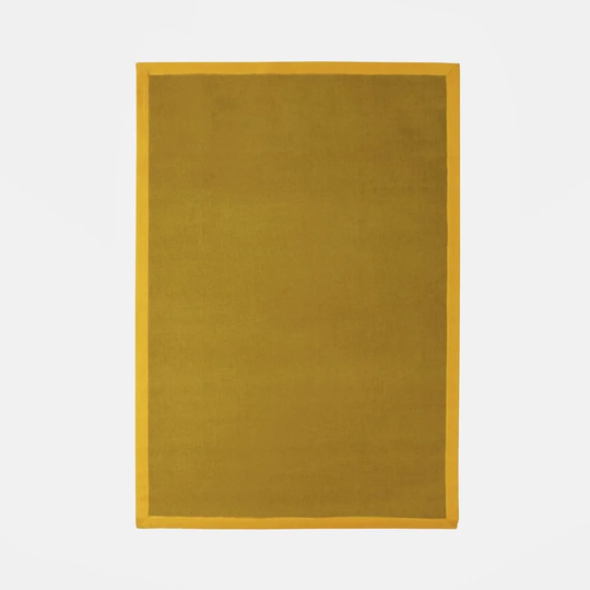 Morelli Flatweave Yellow Rug