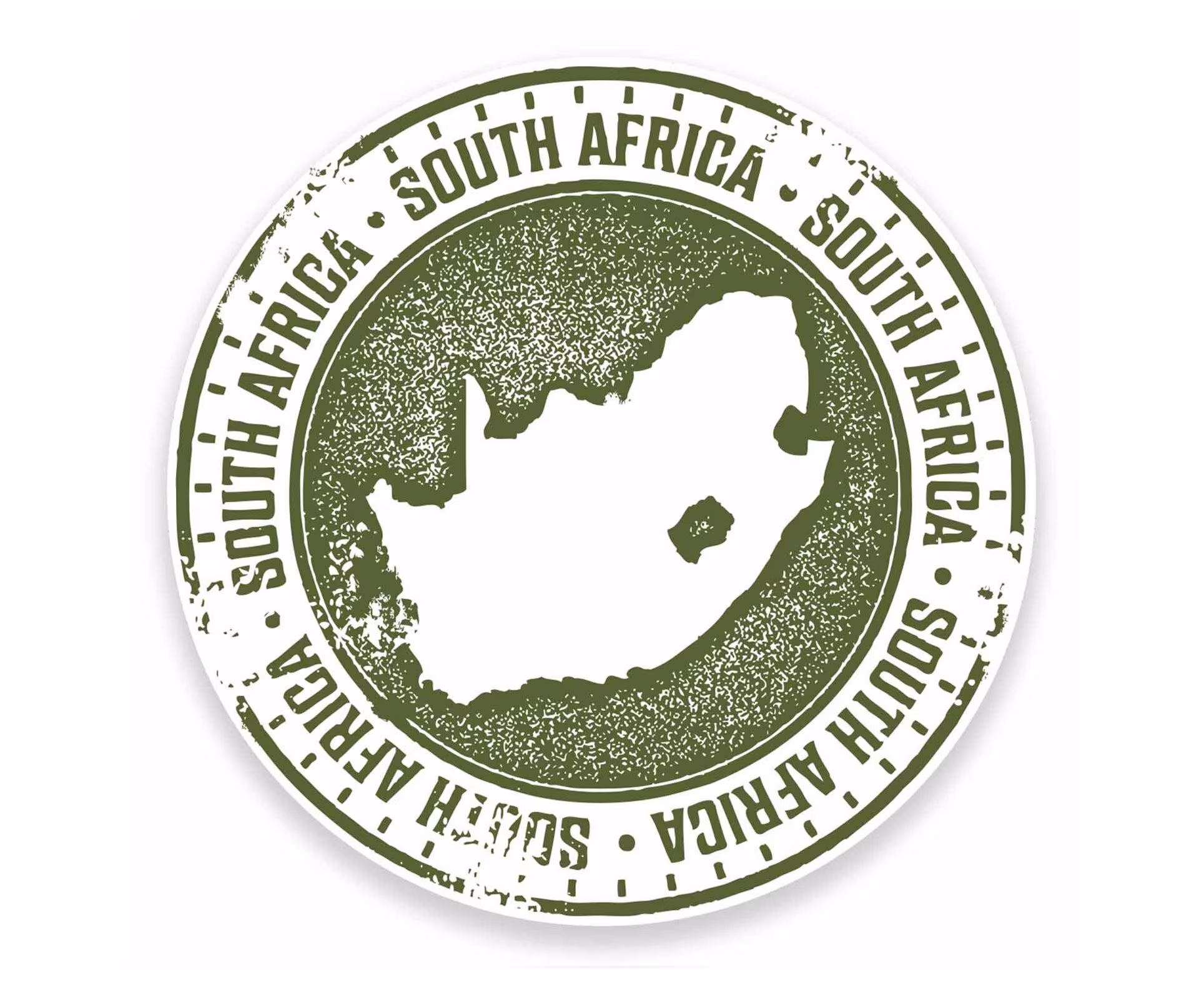 2 X 10cm South Africa Vinyl Stickers - African Capital Travel Adventure World Location Country Decal Luggage Laptop Gift Sticker #9468