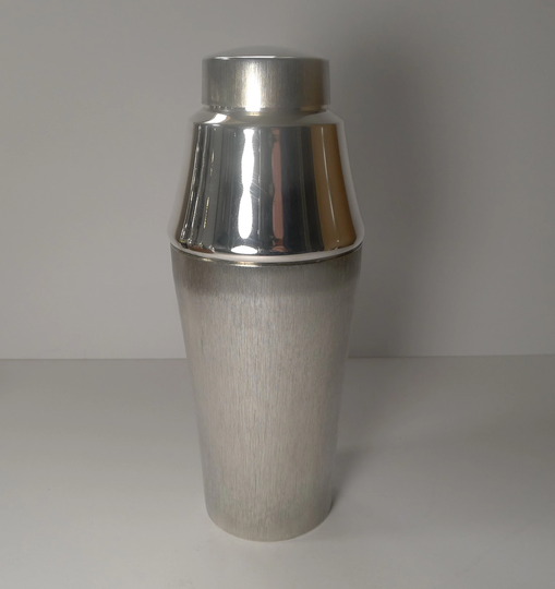 1960's German Silver Plated Cocktail Shaker By Lutz & Weiss
