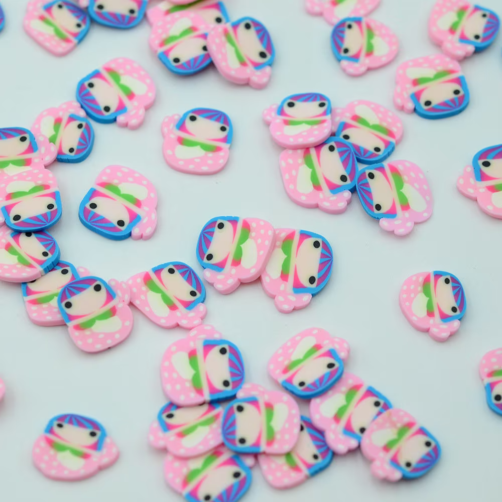 Pink Kawaii Mermaid Polymer Clay Fimo Slices Sprinkles For Diy Crafts Making Slime Filling Nail Decoden Resin Fillers