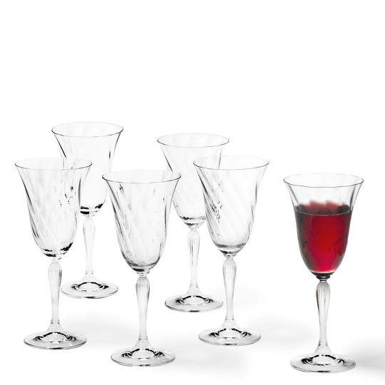 Volterra Red Wine Glass Set
