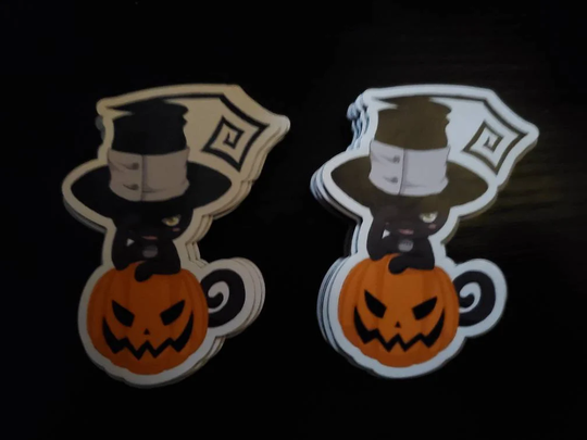 Blair Souleater Halloween Cat Form Magnet