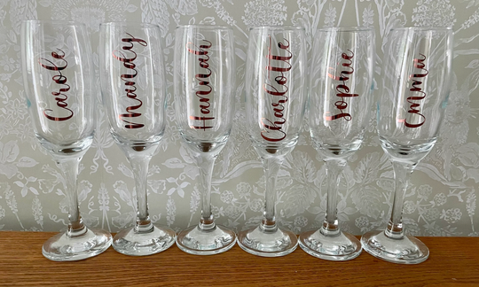 Personalised Champagne Flute