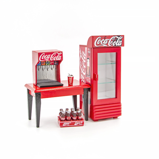 Miniature Dollhouse Shop Set Props Replica